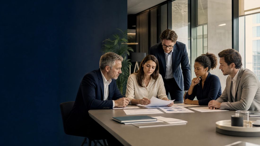 Séance de travail sur la conformité